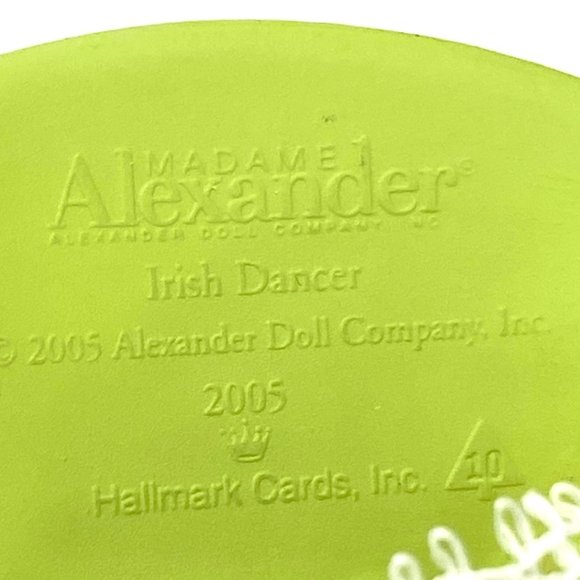 Hallmark Keepsake - #10 Madame Alexander Doll - Irish Dancer Christmas Ornament - Picture 5 of 5